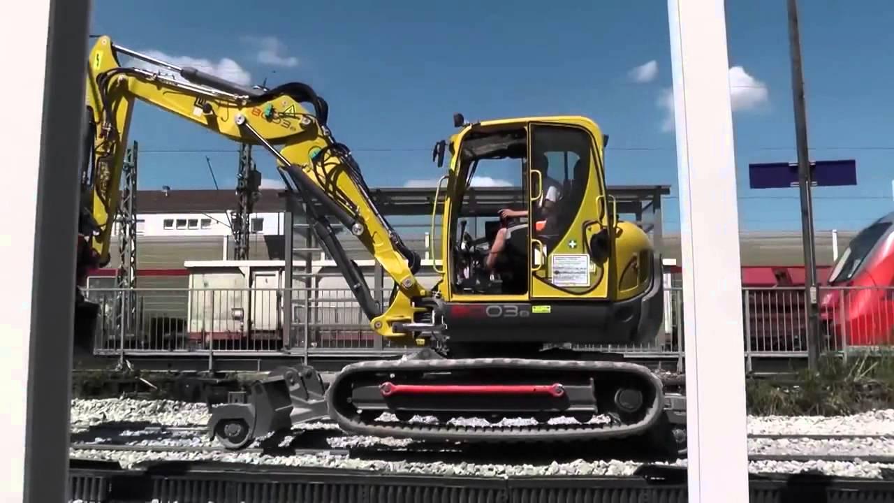 Экскаватор для железной дороги Wacker Neuson 8003RW в Москве